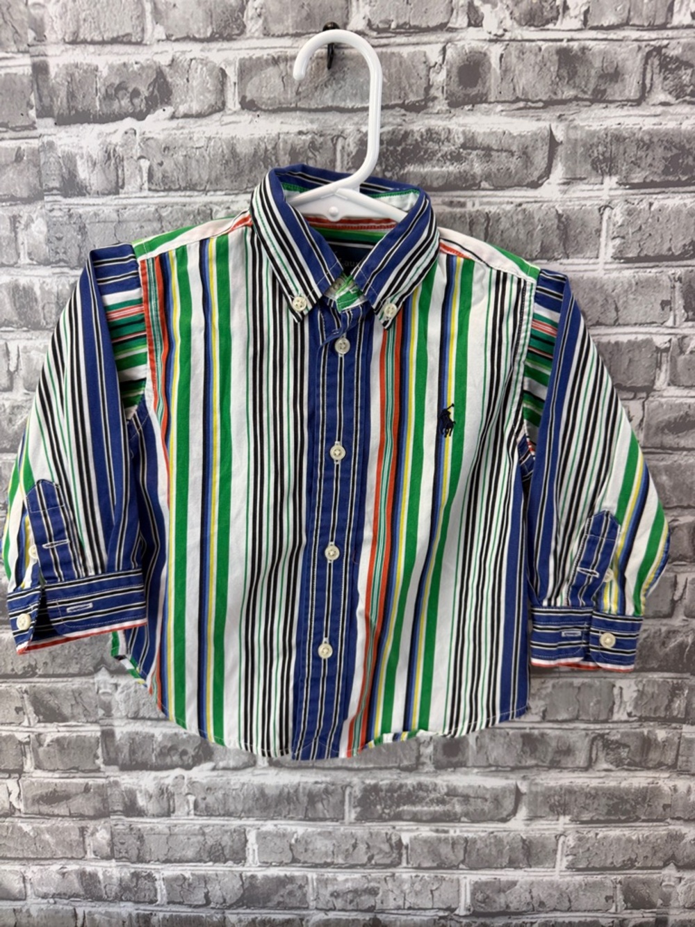 Ralph Lauren Multicolor Striped‎ Button-Down Shirt
